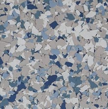 Stonewash FB-606 decorative chip flake blend